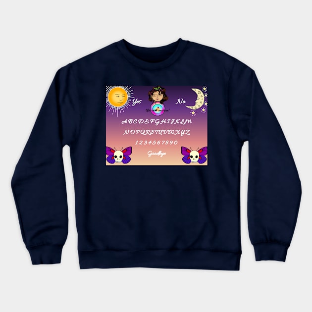 Sunset Spirit Board Crewneck Sweatshirt by Cookie Bear Creations